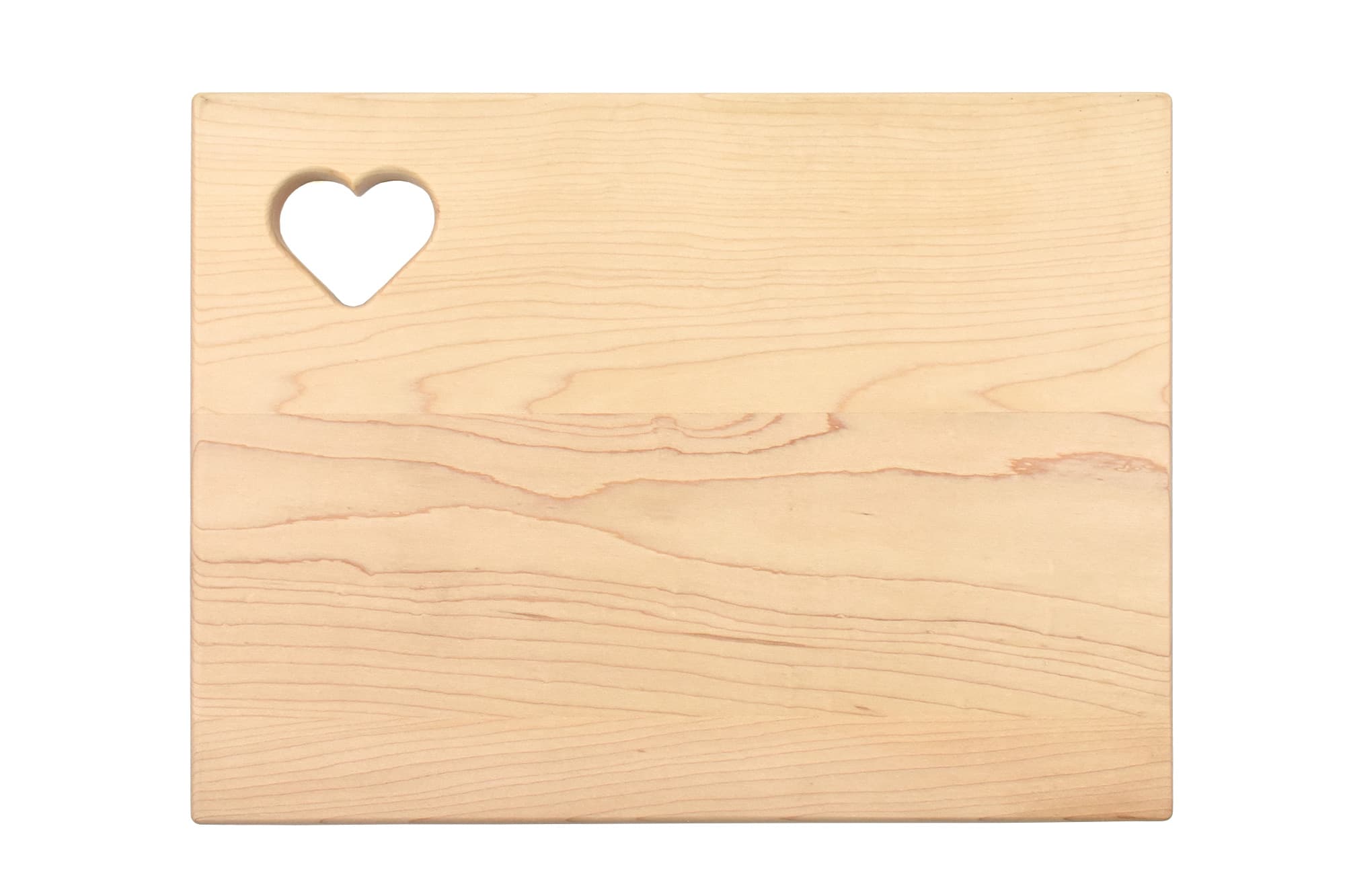 Small Cutting Board with Heart Cutout 2