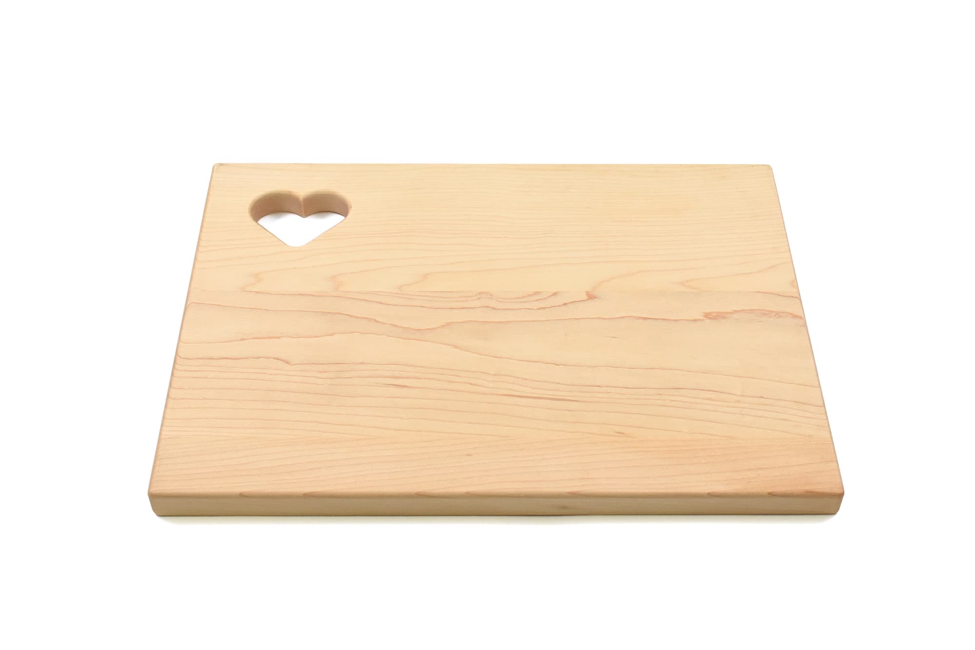 Small Cutting Board with Heart Cutout
