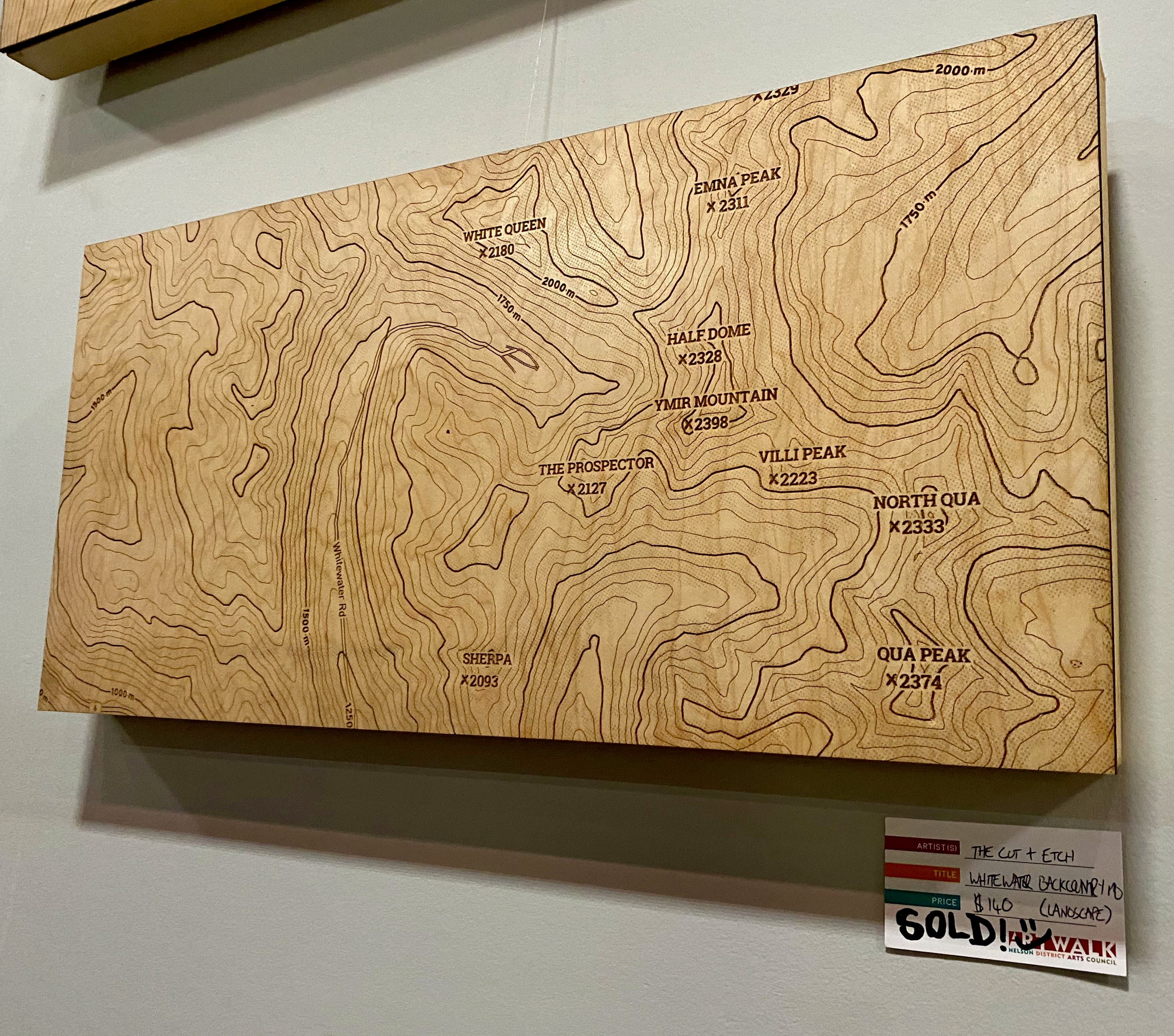 Custom Map Wall Art