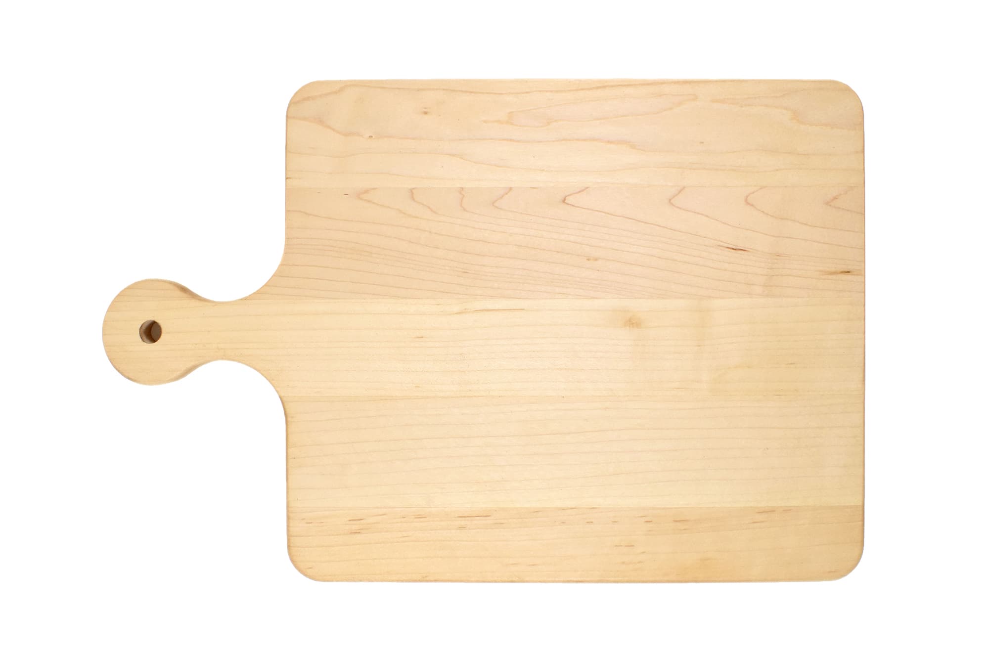 Cutting Board with Rounded Handle 2