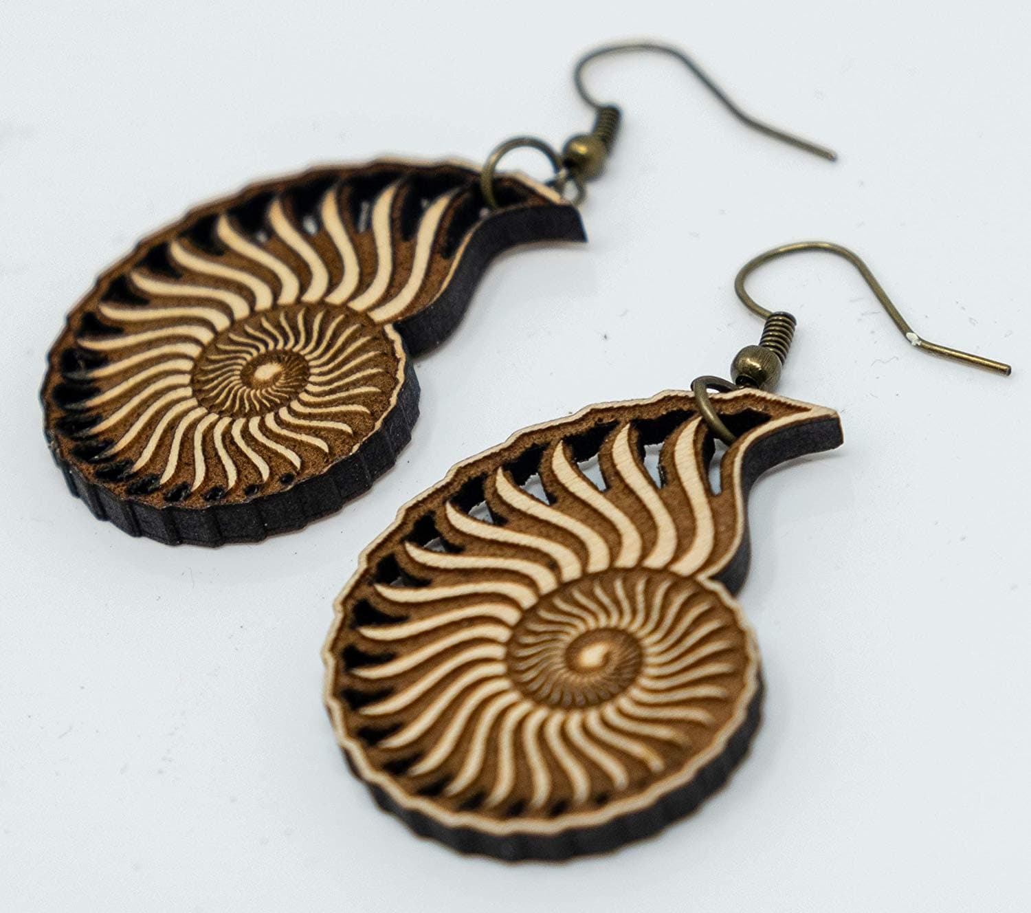 Ammonite Earrings